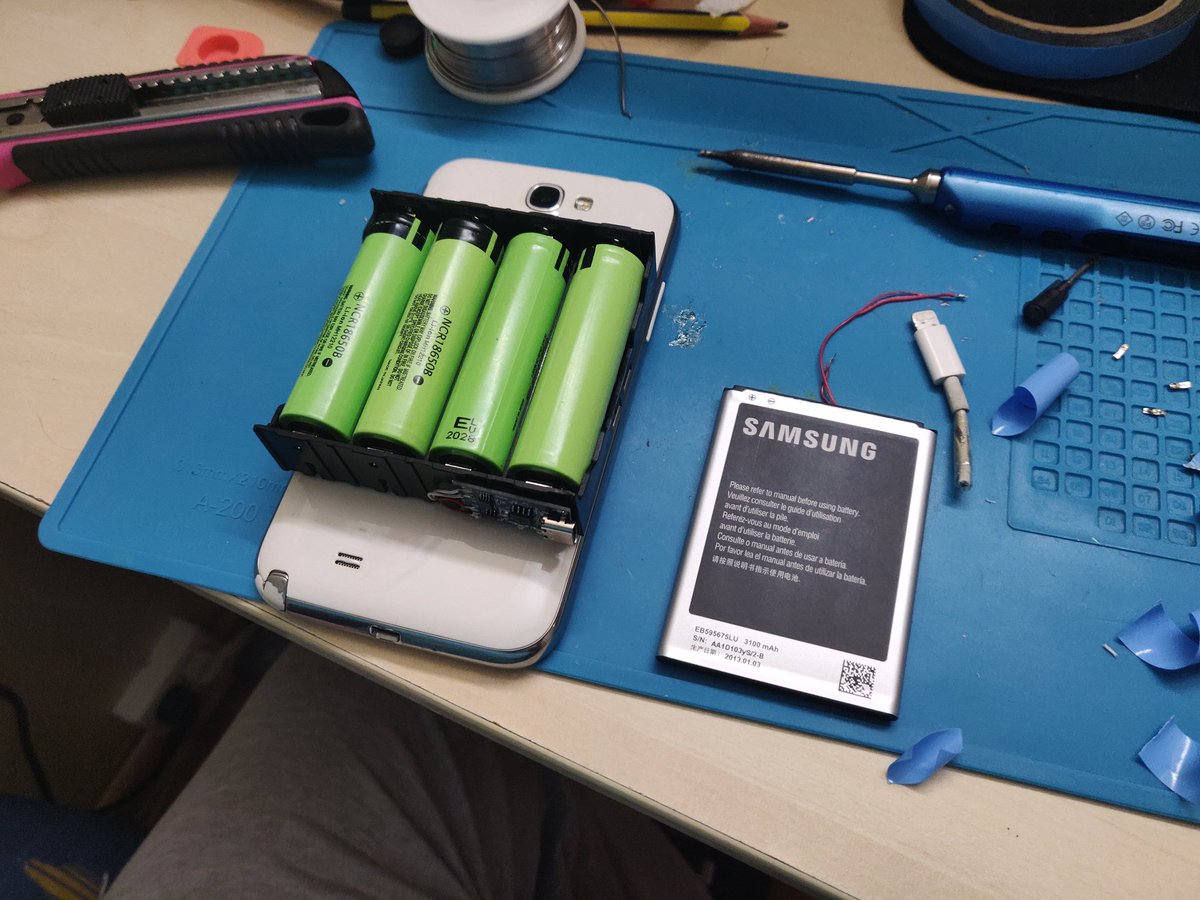 Апгрейд аккума, плюс контроллер заряда Type-C.
348 грамм