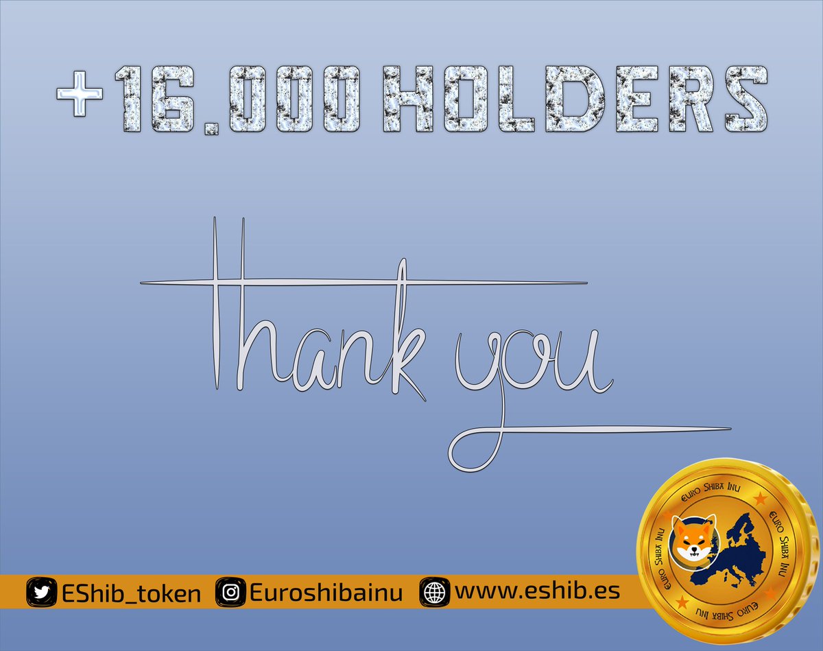 EShib_token's tweet photo. Thanks #EShibArmy https://t.co/arLos7Ec62