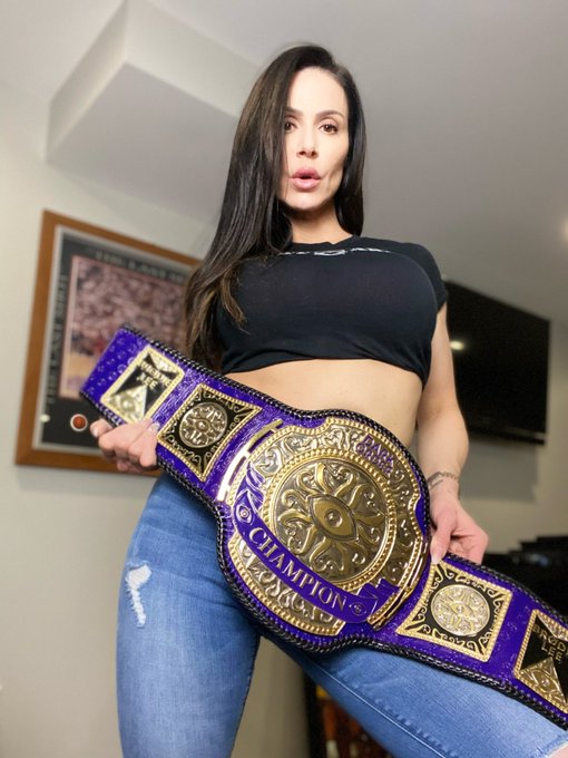 1 pic. The #PeoplesChamp ..  who wants to shot at the titles ? #AEWRampage  @AEW  #FridayVibes  custom