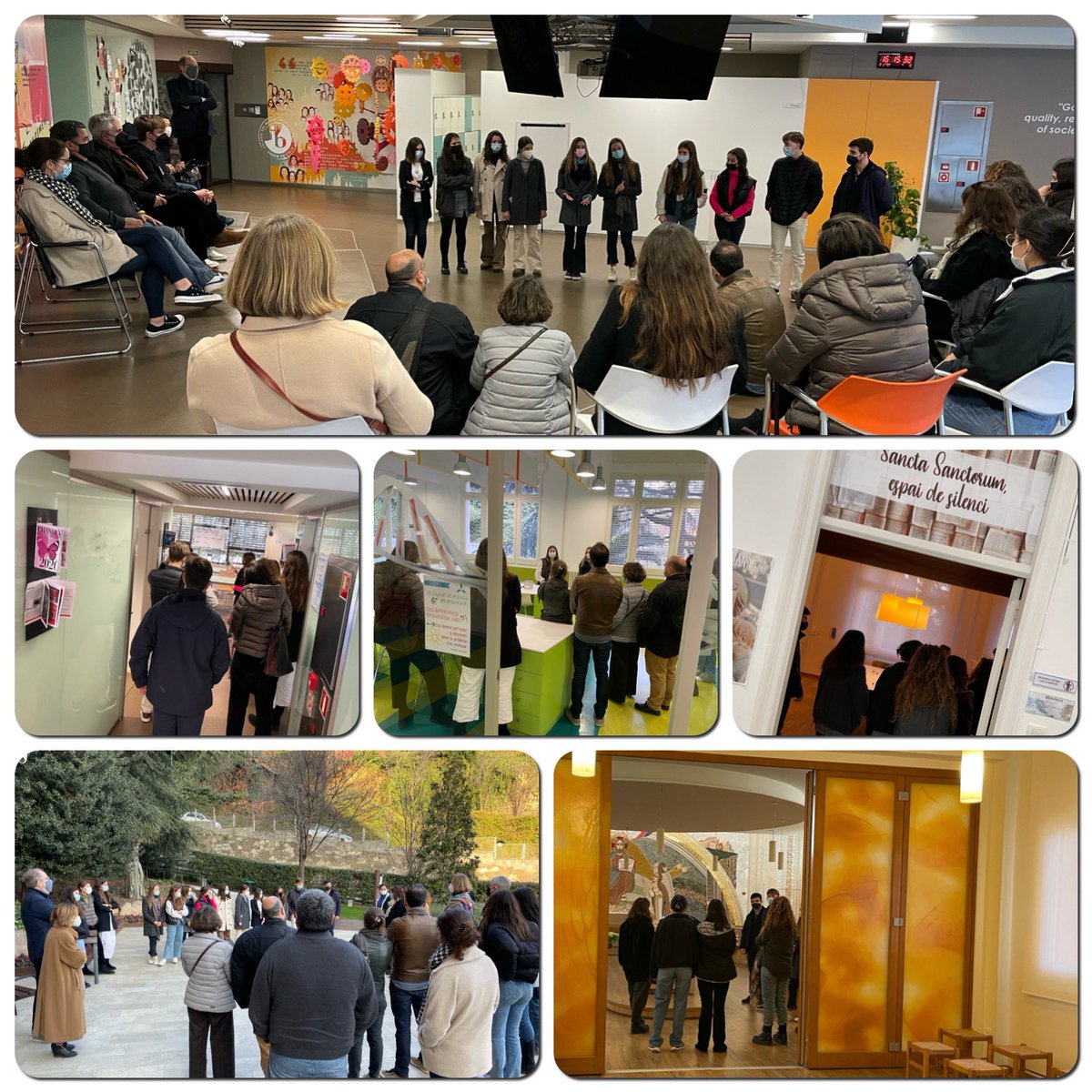 colemontse's tweet photo. ¡Primera ronda para dar a conocer el Bachillerato #SelloColeMontse #IB #Lomloe a futuros candidatos! Gracias al equipo d alumnos embajadores de 1Bach por ser los anfitriones de esta tarde y explicar cómo sois los auténticos protagonistas de vuestro aprendizaje! #PuertasAbiertas https://t.co/a19jgZUmVU