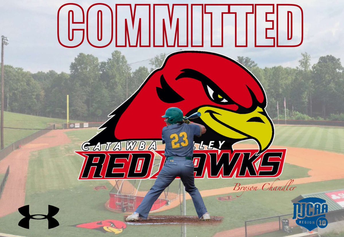 I am happy to announce that I have committed to play JUCO baseball at Catawba Valley CC, I would first like to thank my parents, all my coaches, and my teammates on my journey to get here, Go Red Hawks!! #COMMITTED <a href="/CVCCBaseball/">CVCC Baseball</a> <a href="/willbell22/">Will Bell</a> <a href="/WFTitanBaseball/">Titan Baseball</a>