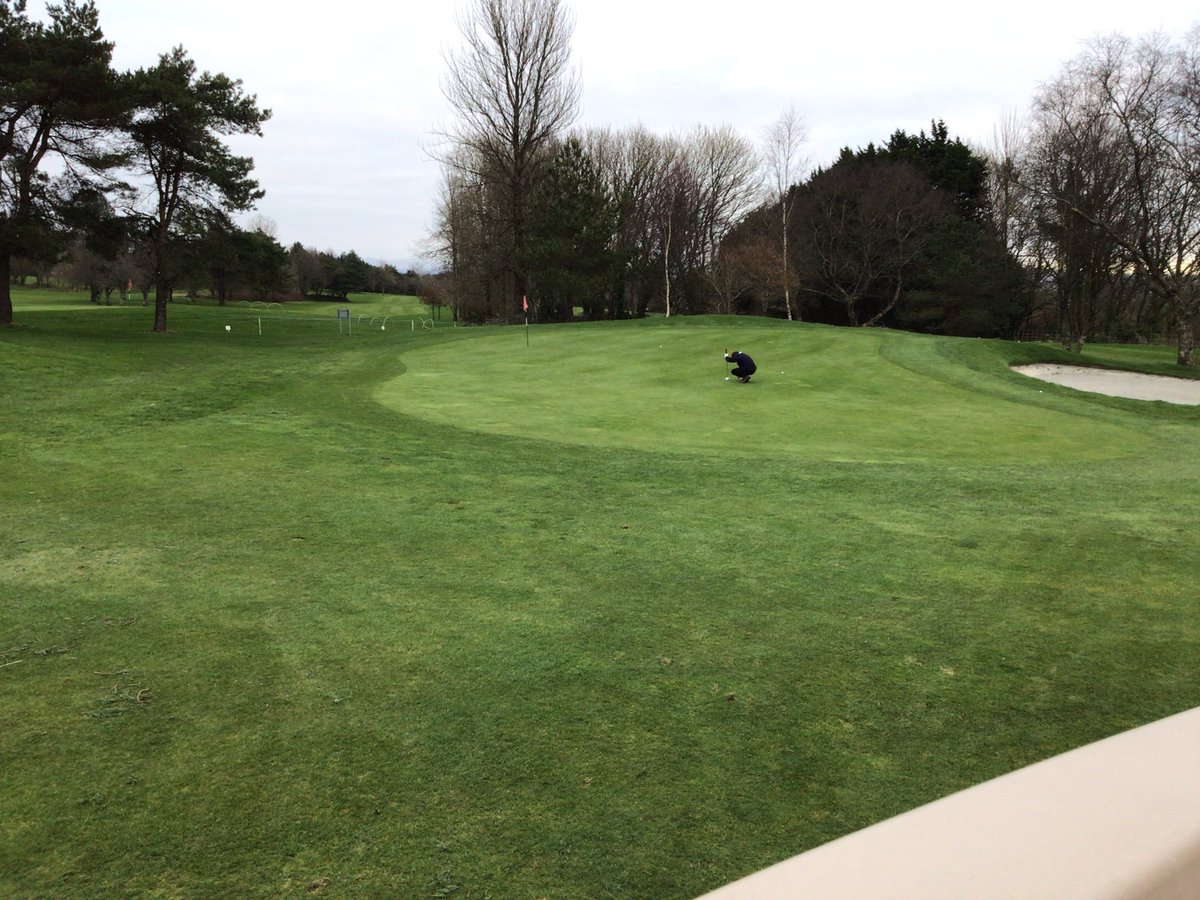 Good to see one of our juniors repairing pitch marks. He even did mine Probably thinks i can’t get down there any more 👨‍🦳#youngatheart #launceston #juniorgolf #cornwall #fun #lessons
