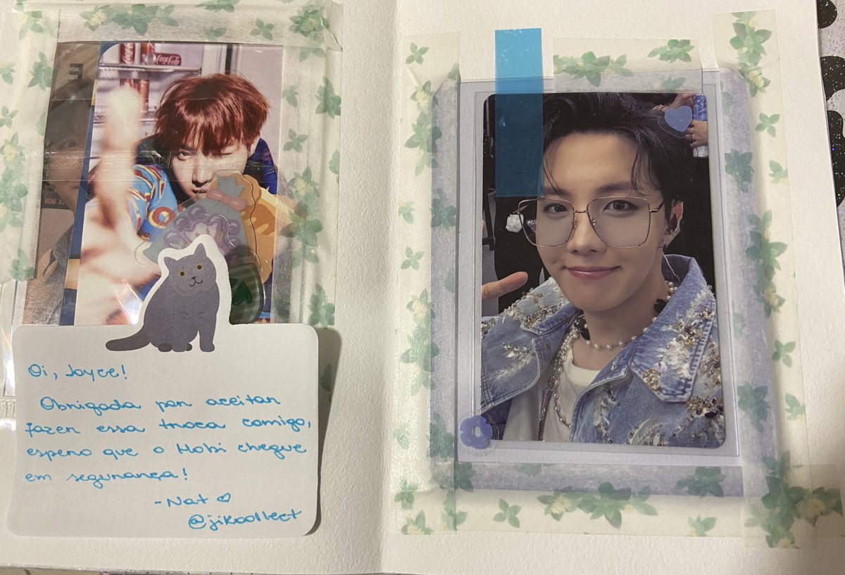 seokiecutte's tweet photo. feedback positivo pra @jikoollect que trocou comigo e me ajudou a ter esse hobi lindo aqui, serioooo 😭 https://t.co/SBOocFt3LJ