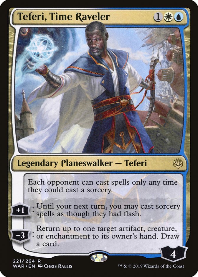 masoneclark's tweet photo. Everyone please lets all meet in the middle on the Modern bans. Let us manifest getting Teferi Time Raveler out of here. https://t.co/s9e8ehwsU4