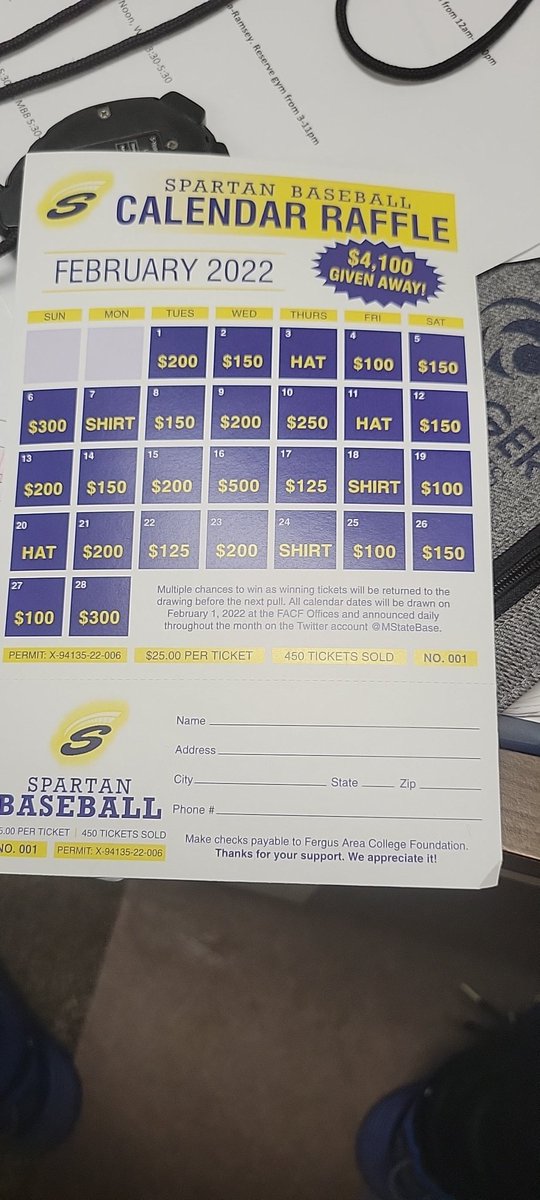 MStateBaseball's tweet image. Still time to get a raffle ticket contact me or one of our players 25 bucks gets you a  chance