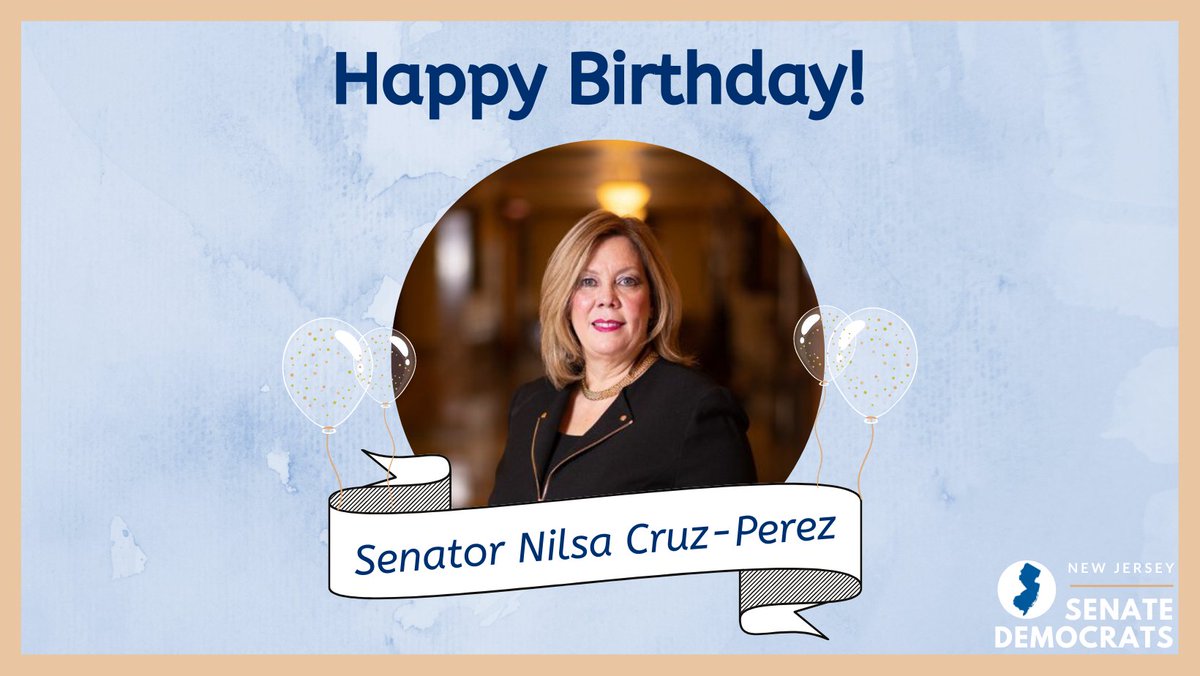¡Deseamos un muy feliz cumpleaños a la Senadora Nilsa Cruz-Pérez!