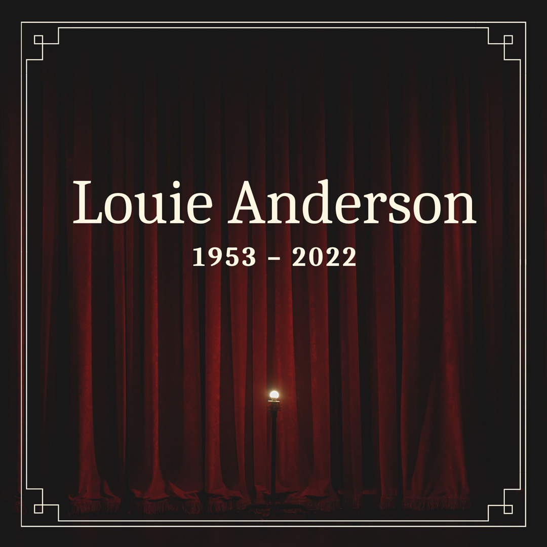 IvoryStarVegas's tweet photo. Our Las Vegas entertainment family lost a comedic icon. Our hearts are with the family and our industry friends who lost a pal in Louie Anderson. https://t.co/vAl37j1yKm