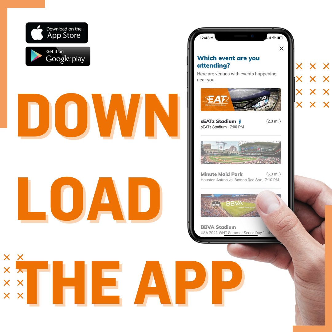 Want to upgrade your fan experience? Download the app today to find out how.

𝗦𝗸𝗶𝗽 𝘁𝗵𝗲 𝗹𝗶𝗻𝗲. 𝗡𝗼𝘁 𝘁𝗵𝗲 𝗴𝗮𝗺𝗲.

#downloadtheapp #sEATz #inseatdelivery #gameday #sportfans #sportfanexperience #skiptheline #skipthelinenotthegame #sportevents