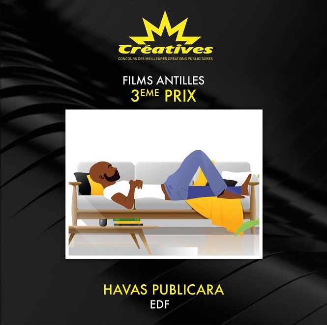 EDFenMartinique's tweet photo. Notre dernière campagne Agir Plus sur les brasseurs d’air remporte avec l’agence Havas Publicara @publidom le 3ème prix "Films Antilles" au concours des meilleures créations publicitaires @PrixCreatives 👏 !
#AgirPlus #Publicité #Martinique #EDFenMartinique https://t.co/kkbVQN3ssH