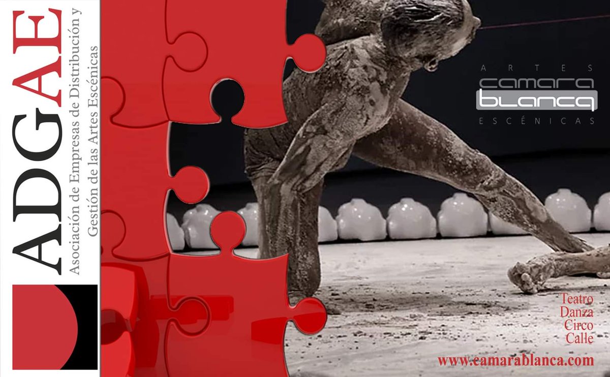 _Adgae's tweet photo. Cámara Blanca distribuidora de artes escénicas con gran variedad de servicios (teatro, danza, circo...) y una muy especial oferta de trabajos escénicos.
Puedes encontrar todos sus proyectos en https://t.co/hdJIC40KsZ
#distribucion #socios #artesescenicas #ADGAE #camarablanca https://t.co/epoFCmChuf