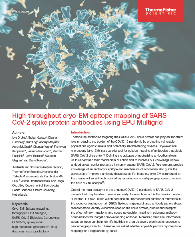 Daniel Hurdiss on X: A thread on how we determined 12 sub-3 Å spike-Fab  #cryoEM structures from a single microscopy session❗️ Using #EPUMultigrid,  we performed high-throughput epitope mapping for a panel of