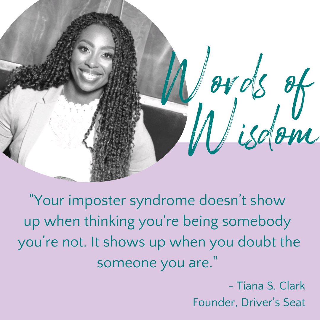One of our most popular #WomenFuture21 session topics was about how to overcome the #ImposterSyndrome. Quoted is speaker <a href="/TianaSClark/">Tiana S. Clark</a>

🎟️Get notified when #WomenFuture22 early-bird tickets launch, the call for speakers opens &amp; other exciting announcements: bit.ly/3tF5p51