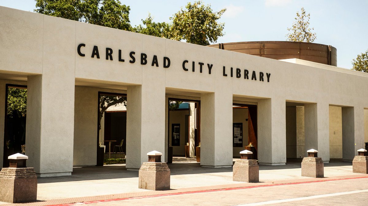 Carlsbad Library tweet media