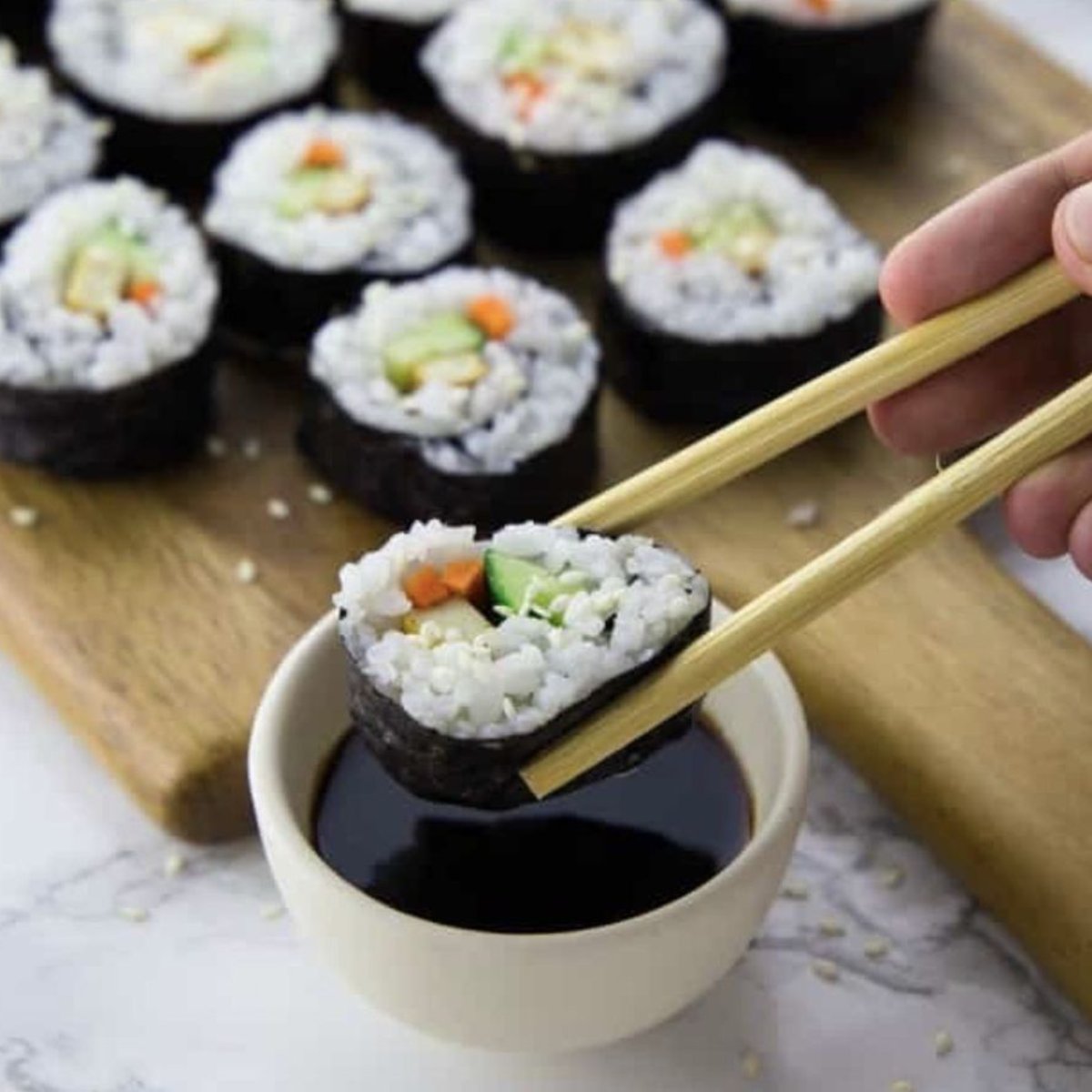 Bochosushilv's tweet photo. Everything we serve is prepared fresh. That means we start rolling as soon as you’ve placed your order -- and not a second before. https://t.co/Za2j2uH8Cn https://t.co/slgrW8Fedw
