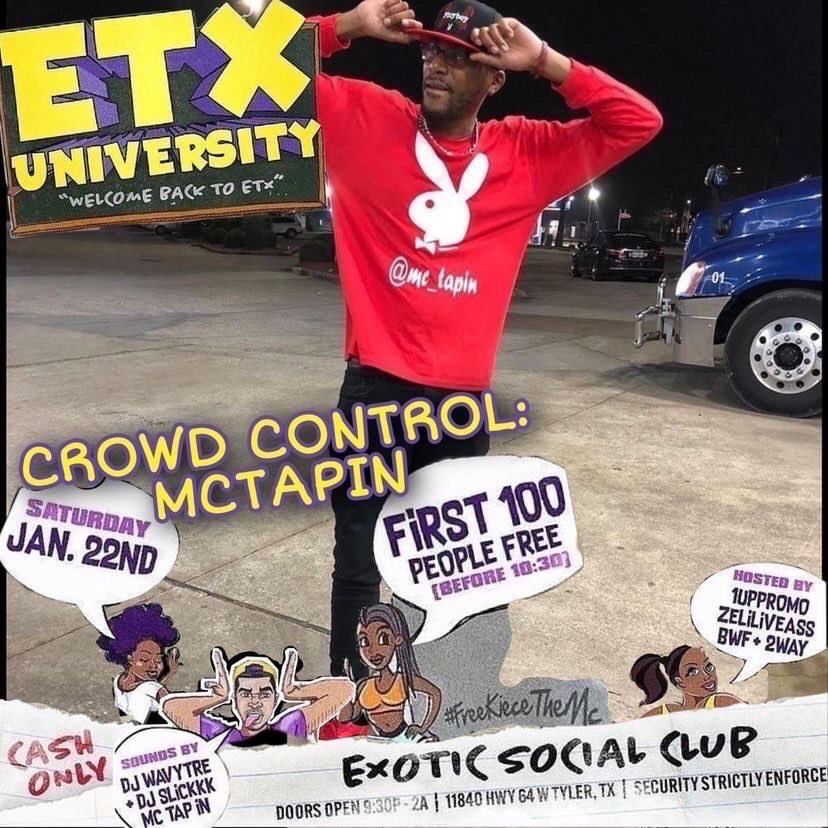 Mc_TapIn's tweet photo. Tomorrow Is About To Be A MFn Movie 😈😈 I Will Be Live InDaMixx All MFn Night!!! @WePromoteENT @SmokeSumTev #ETXUniversity #McTapIn If You Miss Out You A Simp 🤷🏽‍♂️ https://t.co/qEnidymvy9