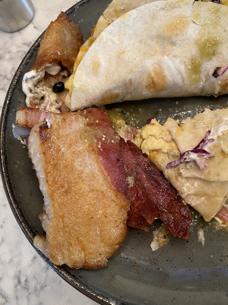 Is life so wild right now you cant even believe it’s real? Like, is this truly end of days? Look at the size of this bacon. Bacon literally should never be this size. I think these are the end of days.