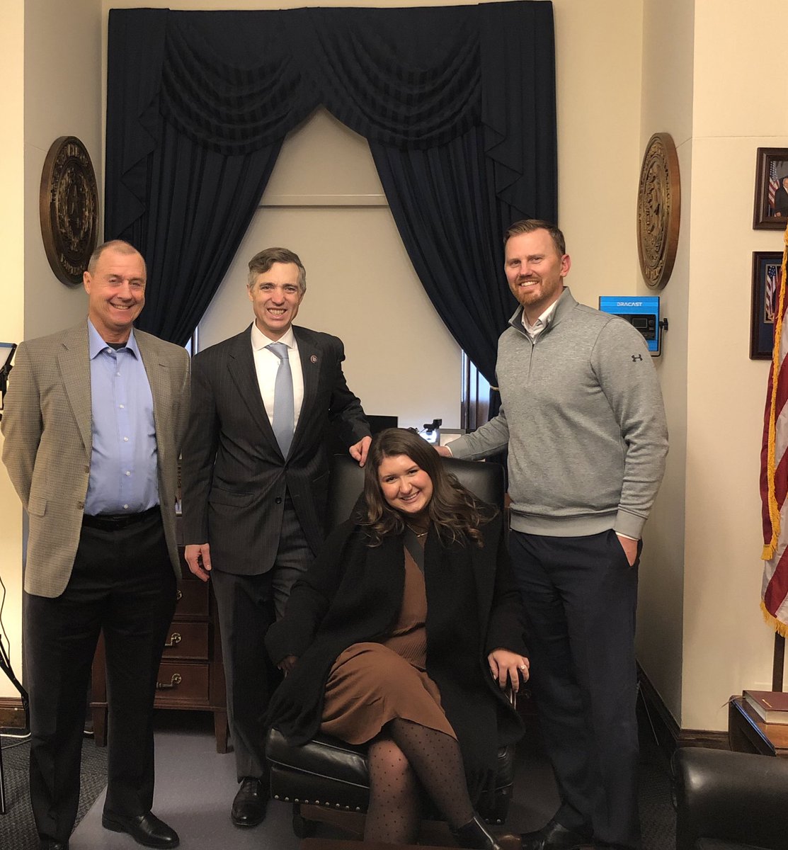 RepVanTaylor's tweet image. Met with @WatermarkChurch in my D.C. office yesterday to discuss the importance of pro-life policies and how we can work together in the fight to protect the unborn.