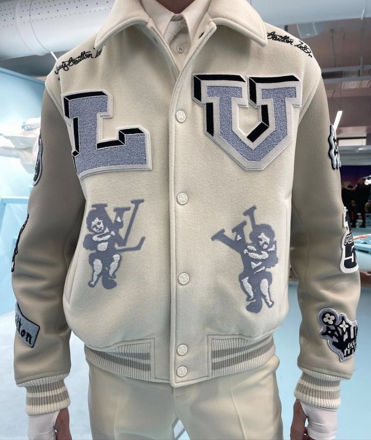 Virgil Abloh's FW22 Louis Vuitton Varsity Jackets, Bags Drop