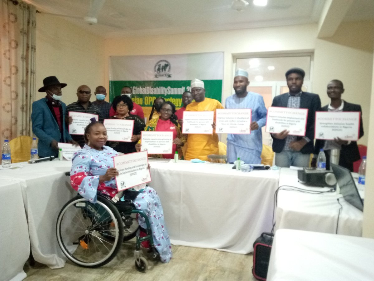 awwdinigeria's tweet image. GDS22 : Nigeria OPD Strategic Meeting #Commit2Change @CBM_Global @umohekaetej @jonapwdnigeria