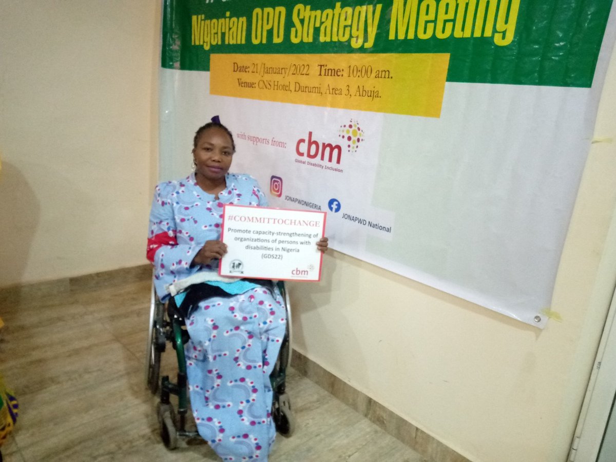 awwdinigeria's tweet image. GDS22 : Nigeria OPD Strategic Meeting #Commit2Change @CBM_Global @umohekaetej @jonapwdnigeria