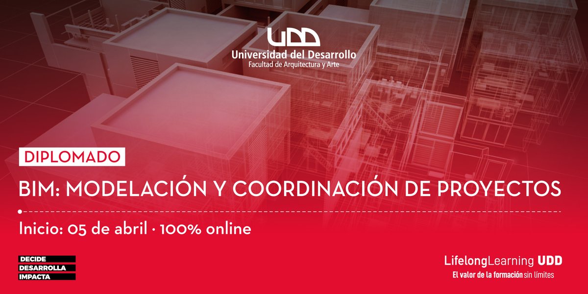 LifelongUDD's tweet photo. Diplomado BIM: Modelación y Coordinación de Proyectos

Más info: https://t.co/uqFZjbbe41

ADMISIÓN TEMPRANA
[20% de dcto. General y 25% Alumni UDD en el Arancel + Matrícula Costo Cero] hasta el 11 de marzo 2022.

CONTACTO: WhatsApp +56 9 4814 4659 https://t.co/dvfiaF7PuK