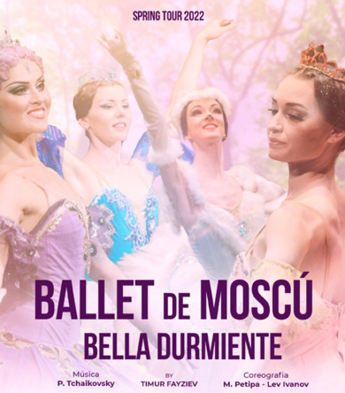 LA BELLA DURMIENTE
Ballet de Moscú

📆lunes, 18/04/2022 
🕐18:00 h
🎫 Entradas a la venta en auditoriumpalma.com.
🛒 Enlace directo de compra bit.ly/33xfZk9

#balletdemoscu #balletmallorca #ballet #labelladurmiente #chaikovsky