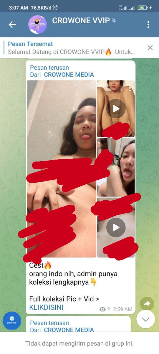 crowone_vip's tweet photo. CROWONE VVIP OPEN MEMBER

PROMO ONLY 45k JOIN GROUP PRIVATE CONTENT ( harga normal 100k) 

Group utama
•PREMIUM INDO CONTEN, RARE, PRIVATE CONTENT, ONLYFANS, LIVE SHOW INDO, DLL

Free 2 group support 
•Grup JAV
•Grup BARAT

Info join group https://t.co/giJiy8qost https://t.co/fUdeIYGnrj