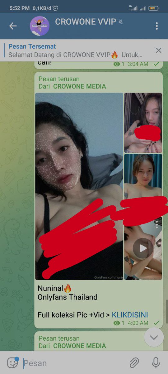crowone_vip's tweet photo. CROWONE VVIP OPEN MEMBER

PROMO ONLY 45k JOIN GROUP PRIVATE CONTENT ( harga normal 100k) 

Group utama
•PREMIUM INDO CONTEN, RARE, PRIVATE CONTENT, ONLYFANS, LIVE SHOW INDO, DLL

Free 2 group support 
•Grup JAV
•Grup BARAT

Info join group https://t.co/giJiy8qost https://t.co/fUdeIYGnrj