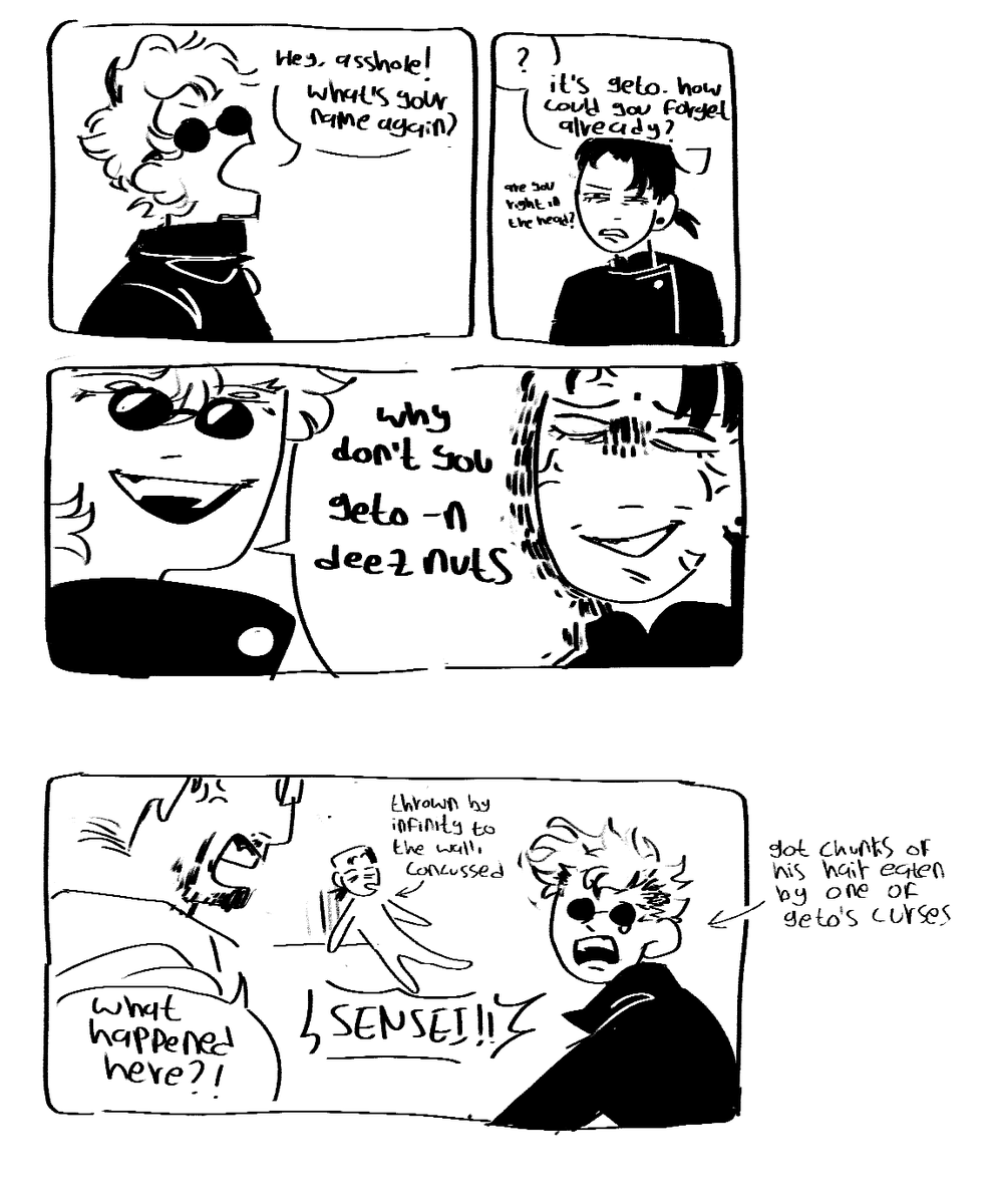 first year cringe comp

#jjk #satosugu 