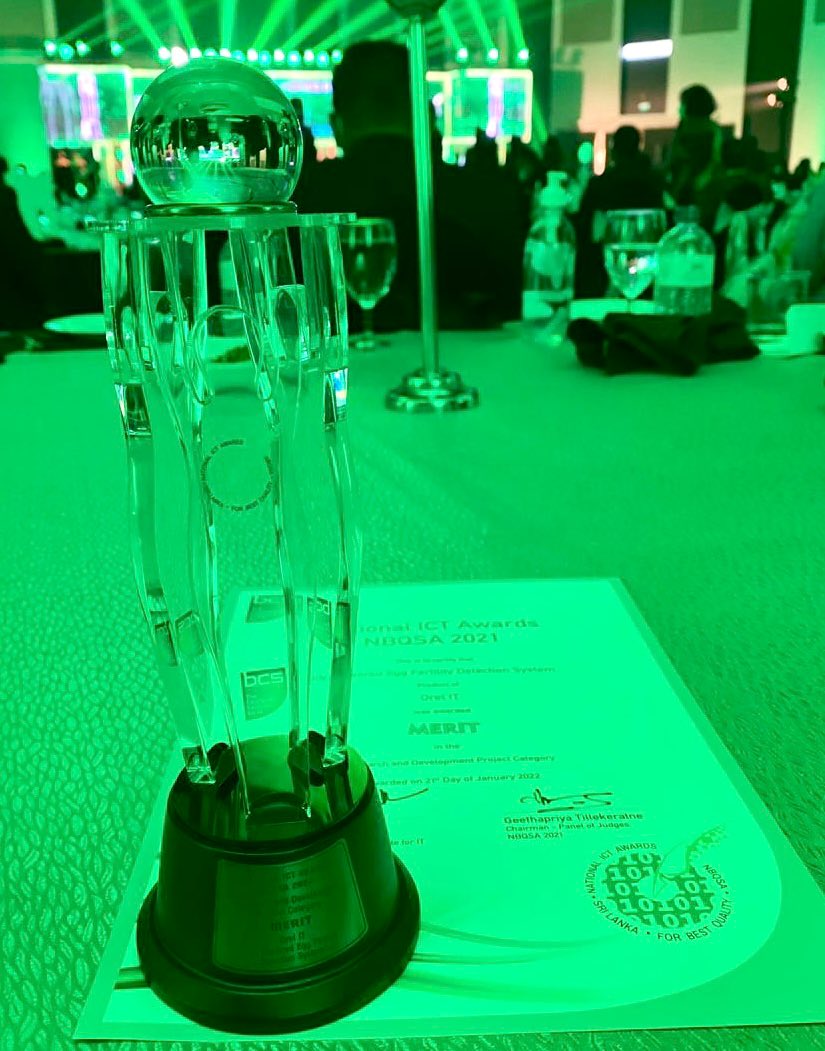 upendrapieris's tweet photo. One night two awards !
Kudos to @0relit Data Services & NYX
Way to start 2022
#NCE #NBQSA #OrelIT #dataservices #AI https://t.co/ip1L7w2Ple