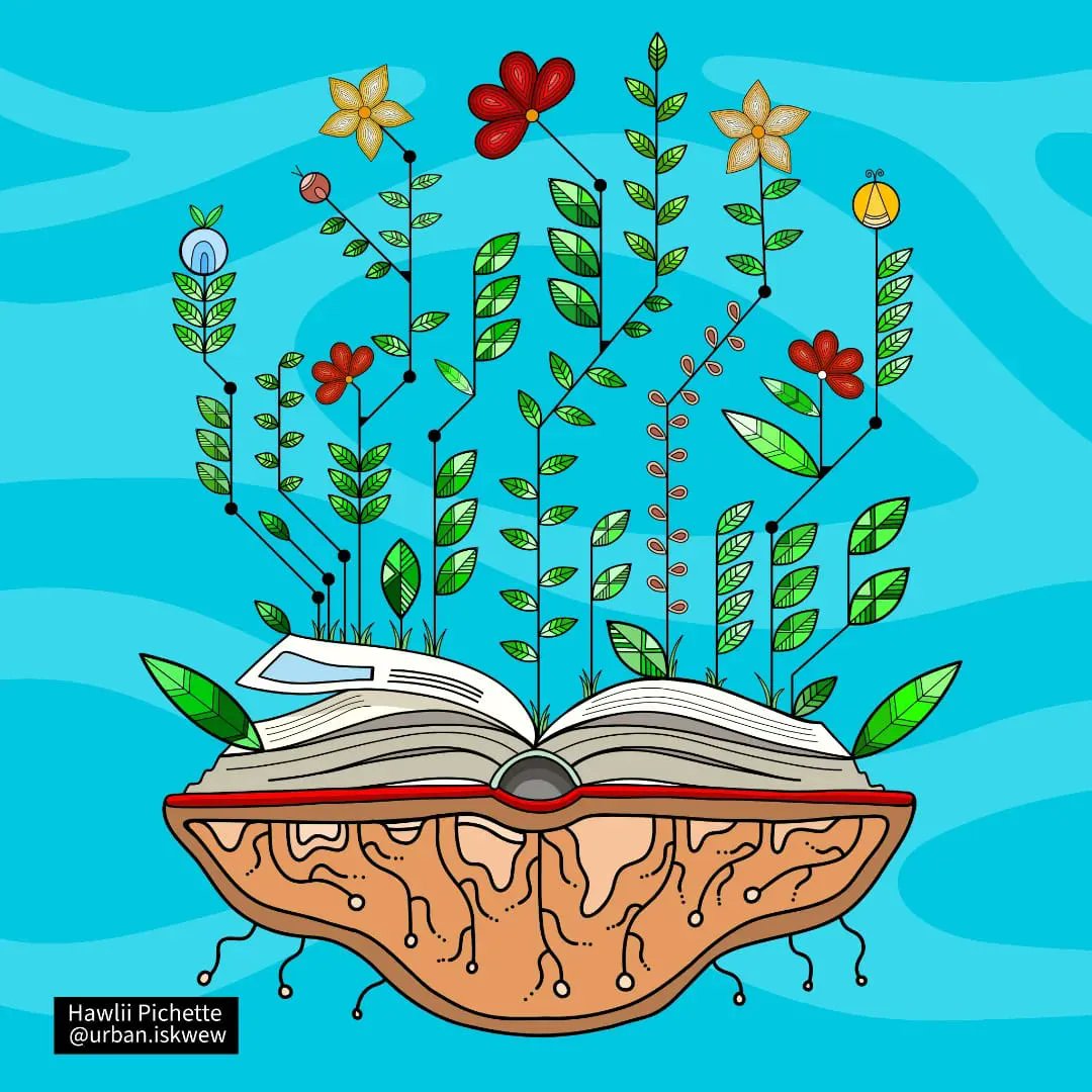 JenPolack's tweet photo. “A half-read book is a half-finished love affair.” – quote by David Mitchell in Cloud Atlas. Art by Urban Iskwew. https://t.co/7I3vR1VCBj