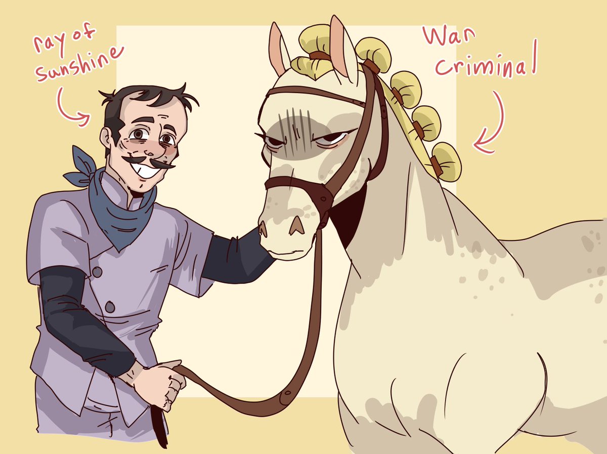 misterkanman's tweet photo. #Centaurworld #beckyapples
the middle aged soldier who dies in an underground prison is the friendly one between them https://t.co/HcoU9g2i2p