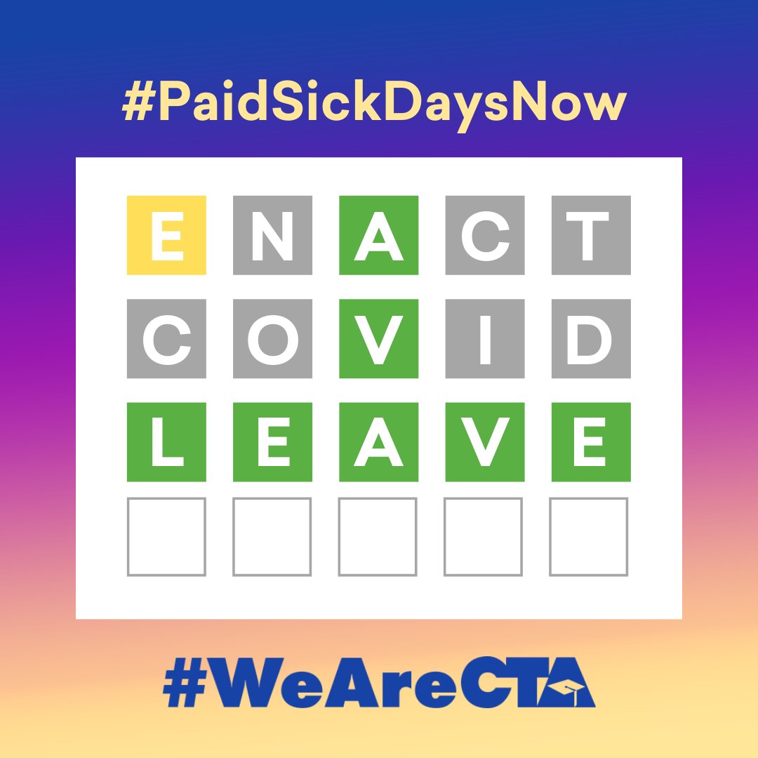 Help your lawmakers solve the puzzle! Tell #CALeg &amp; @CAGovernor <a href="/GavinNewsom/">Gavin Newsom</a> that we need #PaidSickDaysNow! #WeAreCTA