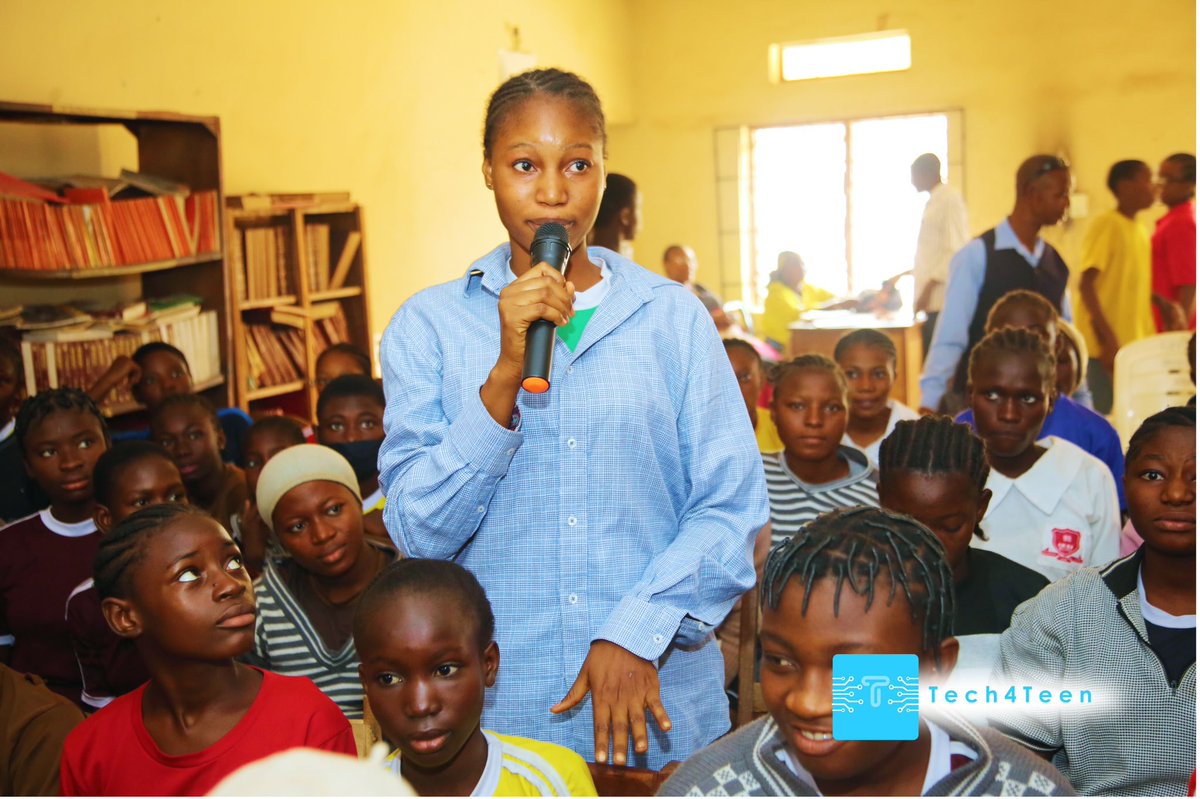 AdedejiOshinojo's tweet photo. Day 5 of 9days Outreach.

"Self-Improvement and success go hand in hand. Taking the steps to make yourself a better and more well-rounded  individual will prove to be a wise decision." - Frank Long

@_Tech4Teen @officialnyscng 
#TechAwareness
#TechOutreach
#NYSCCDSPROJECT https://t.co/VcpH3SzJ9o