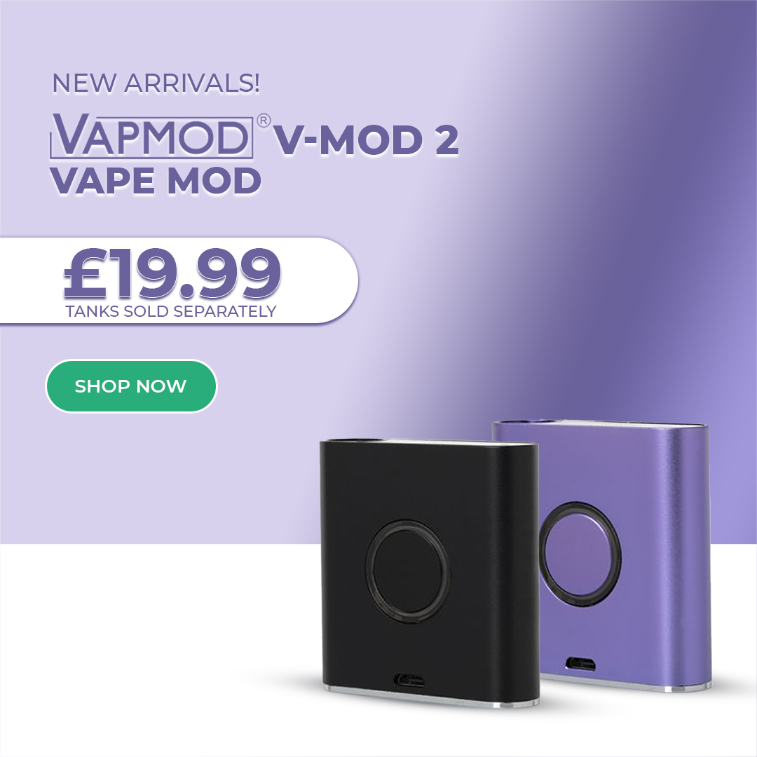 mycigara's tweet photo. The New Vapmod V-Mod 2 is a sleek vape mod that packs massive battery life into a petite, portable frame. Designed for use with CBD oils, the V-Mod 2 can also be used as a vape starter kit.
Find out more: https://t.co/JZ6oER1udt
#vapmod #vmod2 #new #mod #vape #quitsmoking #uk https://t.co/QvUYewUWov