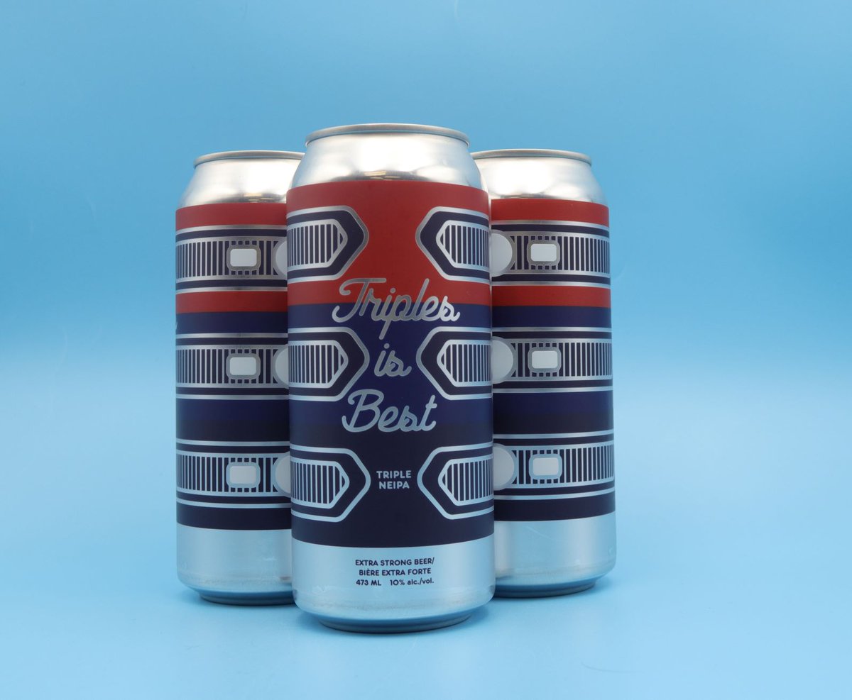 7degreeswine's tweet photo. Just arrived! From Calgary, Cabin Brewing Triples is Best Triple New England IPA. The weather is warming up, so treat yourself to this soft, tropical and creamy triple dry-hopped triple IPA. Hopped with Cryo Pop, Talus, HBC 360. 10% abv. @CabinBrewing #yegbeer #triplesisbest https://t.co/uCLGUrzOWD