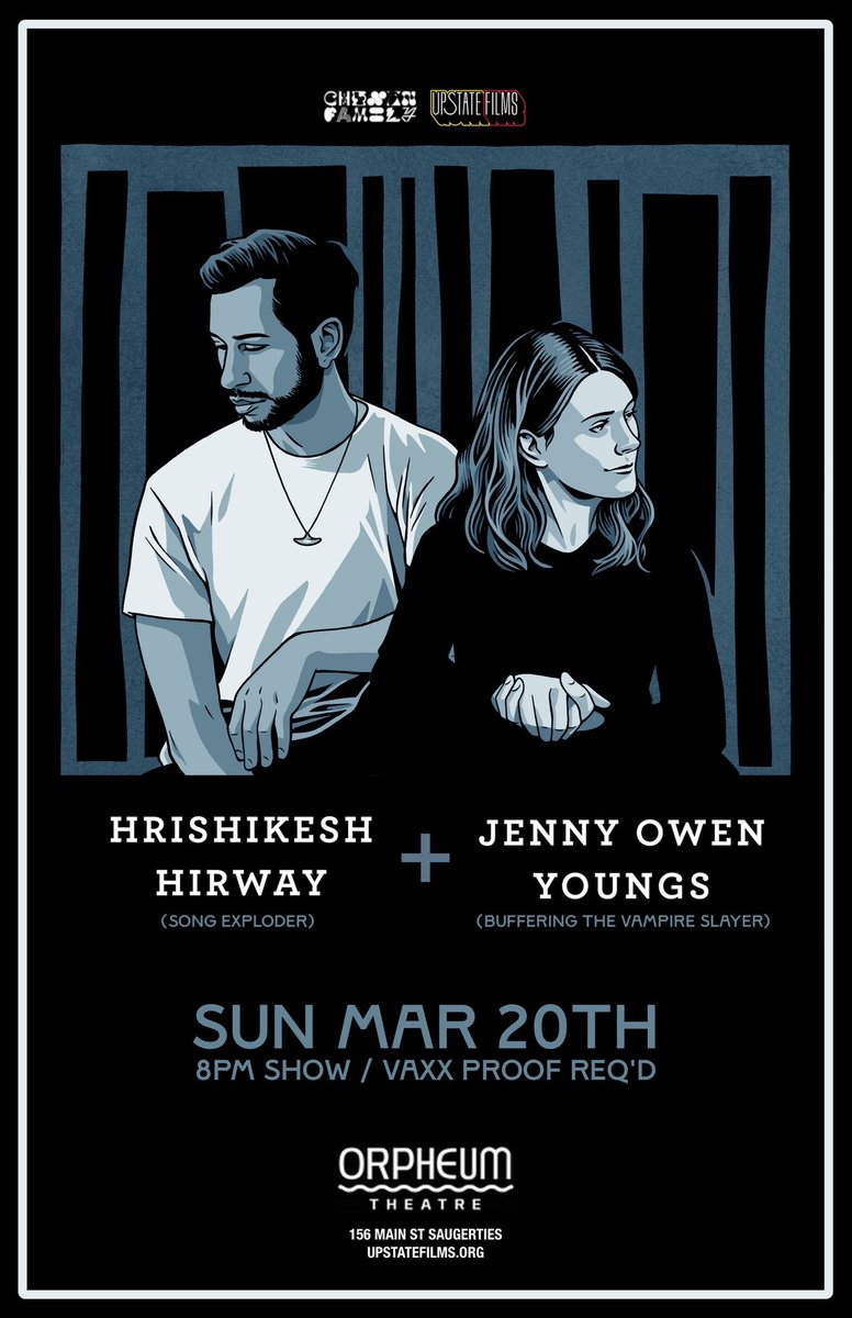 We have a very exciting event coming up in March! Come see Hrishikesh Hirway and Jenny Owen Youngs perform at the Orpheum. 
Details and tickets are available here: https://t.co/TNeVBA0jYZ https://t.co/8wJhruBSf4