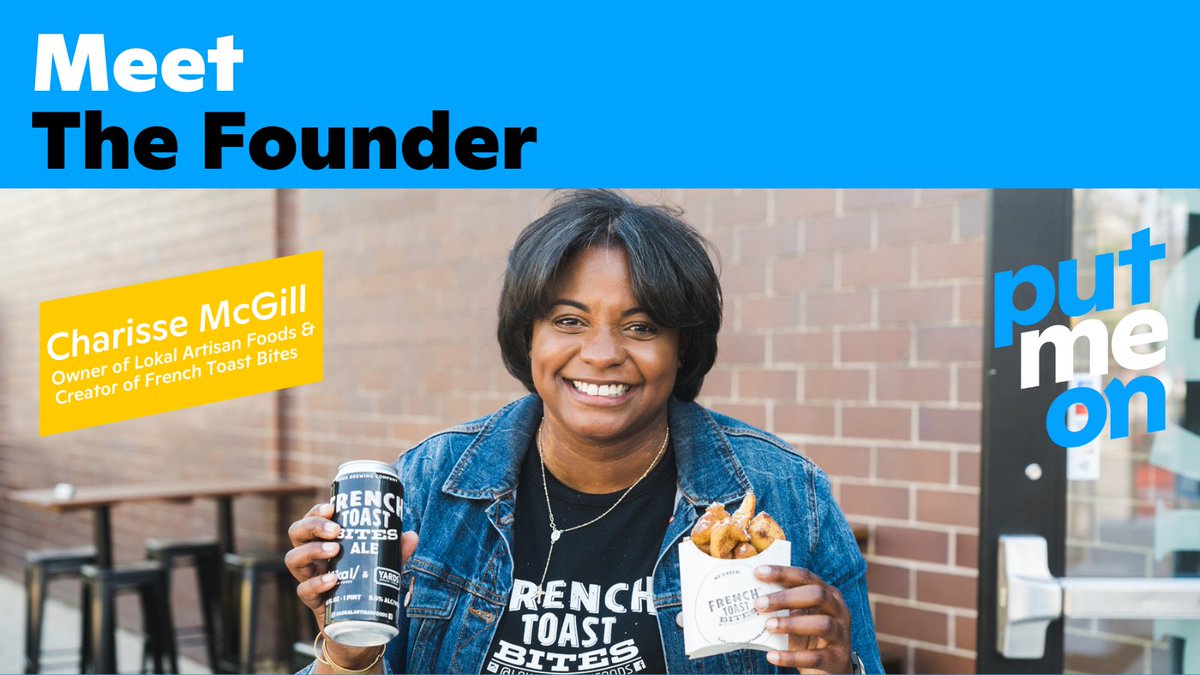 gopuff's tweet photo. Like French Toast? Love Beer? Meet our next #PutMeOn founder: Charisse, creator of French Toast Bites and the first black woman to found a beer in Pennsylvania.

Learn more about Charisse &amp; French Toast Bites: https://t.co/c3tVCHDZUa https://t.co/mMhm5455nh