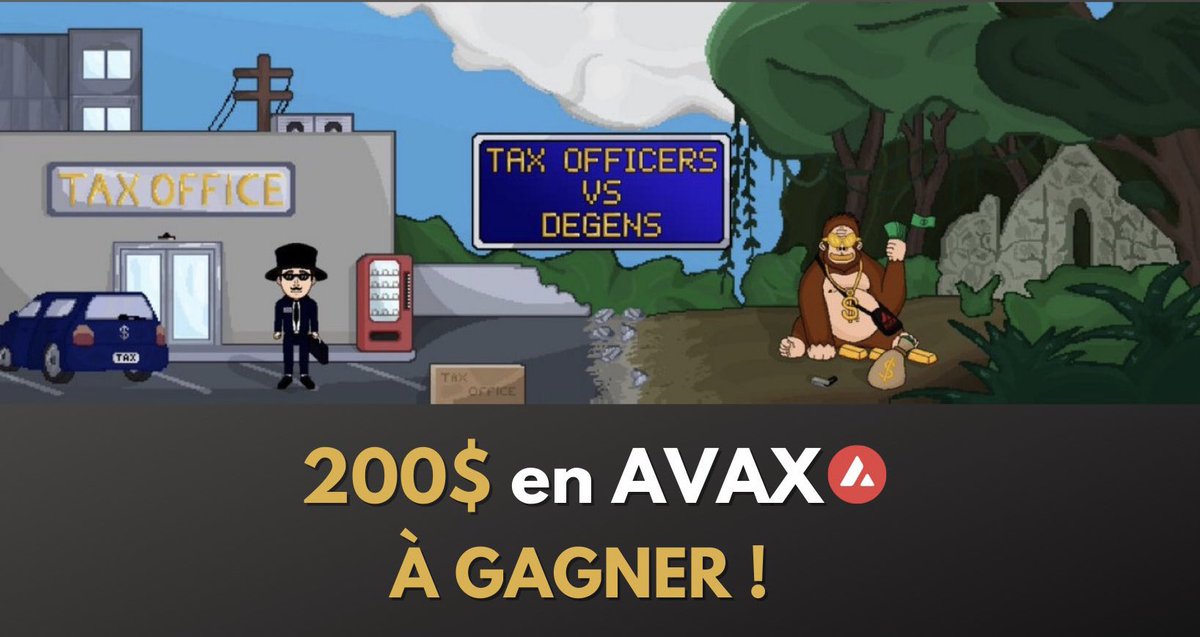 ismPrinter's tweet photo. 🎁 #GIVEAWAY 🎁 + THREAD ⤵️

200$ en #AVAX  à gagner en collab avec @TaxOfficers 🦧👨🏻‍💻

Pour participer (très simple)  ⤵️

🔸RT ce tweet 
🔸Follow @TaxOfficers + @ismPrinter 
🔸Rejoins le discord : https://t.co/iLRhGh7Luy

TAS dans 48H 🍀

#P2E #R2E #NFT https://t.co/kRSl0sDO6j