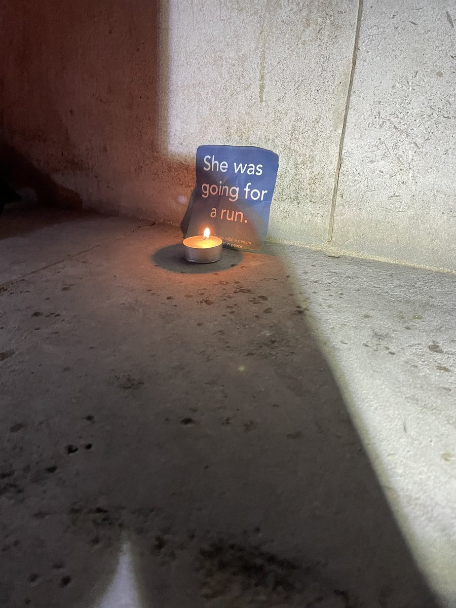 #reclaimyourrun #shewasgoingforarun RIP Ashling . We run in solidarity and hope for a future of safe running for women everywhere.