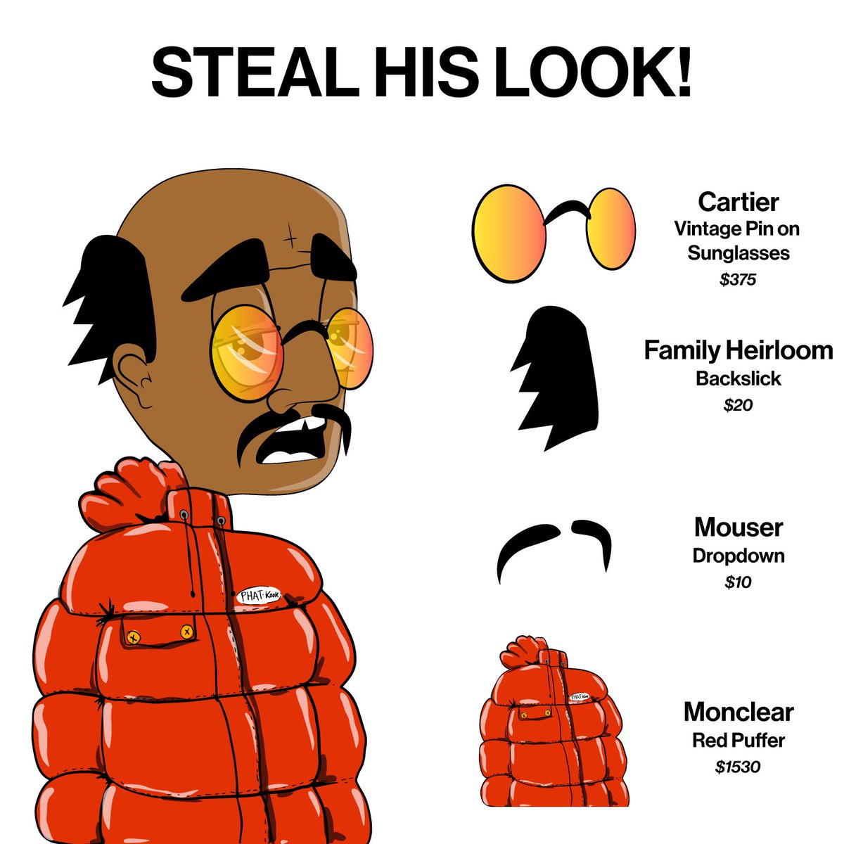 kooks_wtf's tweet photo. STEAL HIS LOOK!

For only $1935 you too can look like this #kook
"Family Heirloom Backslick" not included...
Unless?... https://t.co/gE6PdhSoDn