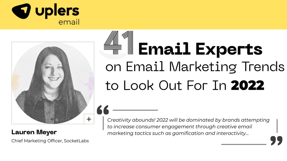 Our friends <a href="/email_uplers/">Email Uplers</a> put together a massive list of #emailmarketing trends in 2022. They asked 41 #emailgeeks to share their insights on what's to come, including our very own <a href="/LaurenEmailGeek/">Lauren Meyer</a>! 💌

Find out what the experts had to say: hubs.li/Q012BlMp0