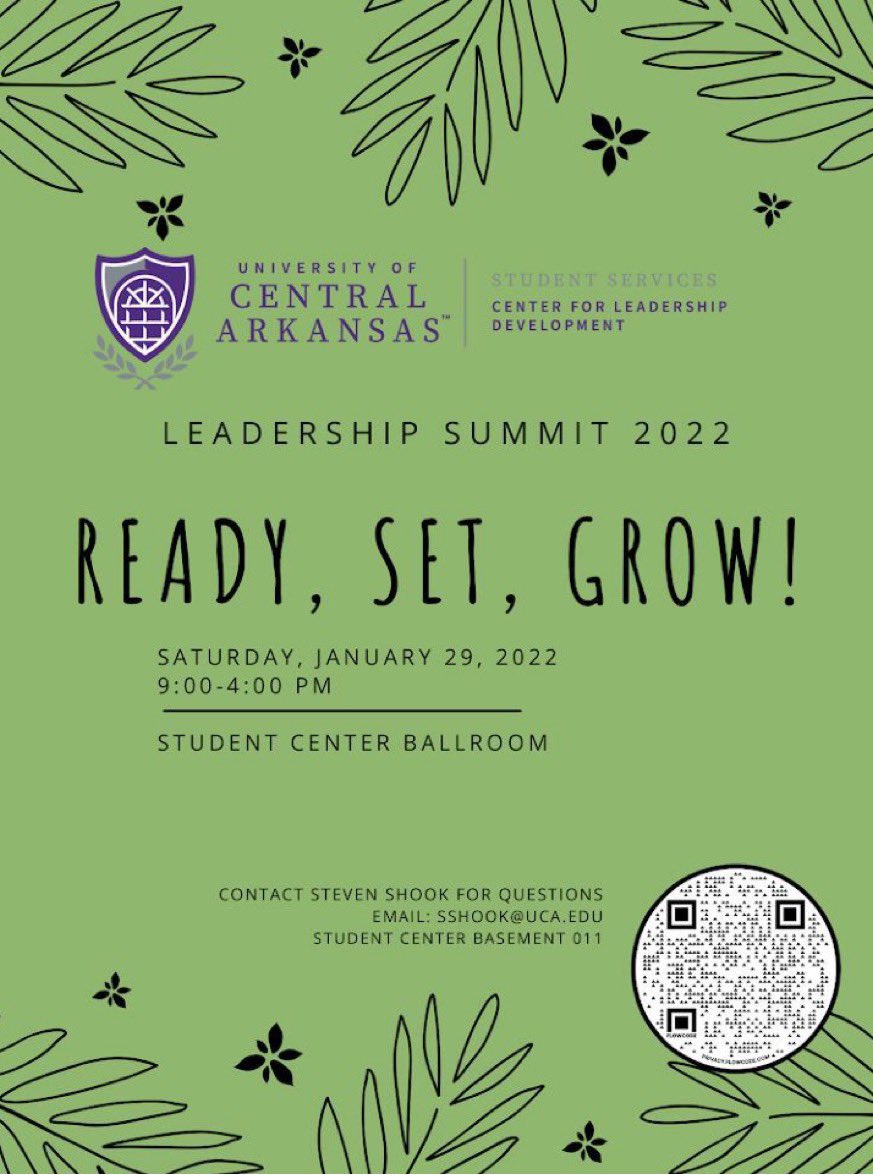 Please contact Steven Shook to let him know if you have any questions. We would LOVE to see you there!