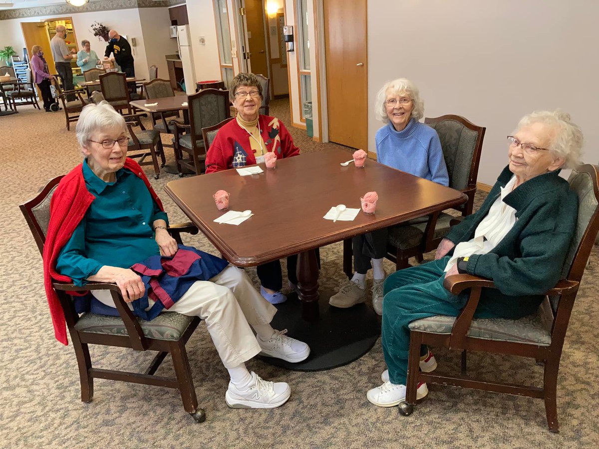 preshomes's tweet photo. EagleCrest residents agree - it's never too cold for ice cream!
#CreatingSmiles #EnrichingLives #IceCream #NeverTooColdForIceCream https://t.co/r5KqtKGJKx