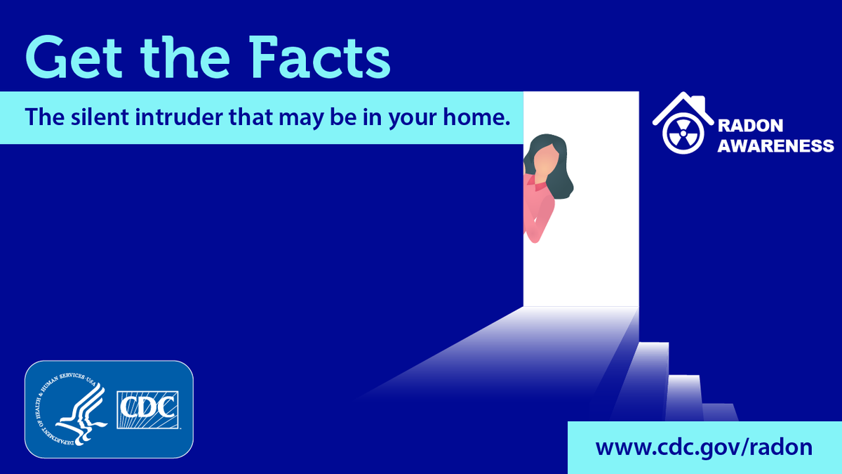 UkyRadon's tweet photo. #Radon odorless, invisible, underground radioactive gas. It can build up in your #home. Breathing high radon levels can cause #lungcancer. https://t.co/dfLFtlAtP4 #RadonAwarenessWeek #NRAM2022 Check out our #radoncomic The Invisible Enemy https://t.co/7ZDGIrWJ92 @CDCEnvironment https://t.co/IS9DuSc8Y2