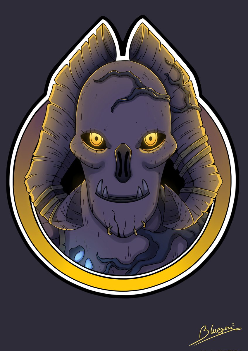Bluegeai_'s tweet photo. Redraw! 💛 little Angor Rot this time ^^ 

#angorrot #Trollhunters  #TalesOfArcadia https://t.co/o2NMRBOKyn