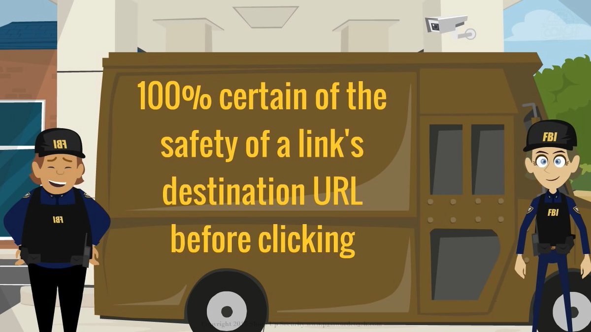PasswordCoach's tweet photo. Never click on any link unless you are 100% certain of where that link is going to take you. One mistake and you could quickly end up in hot water.

Excerpt from Module 6 – The tell-tale signs of a scam website: https://t.co/f9IvoSGUju #business #home #cybersecurity #free https://t.co/lDTB3W7Div