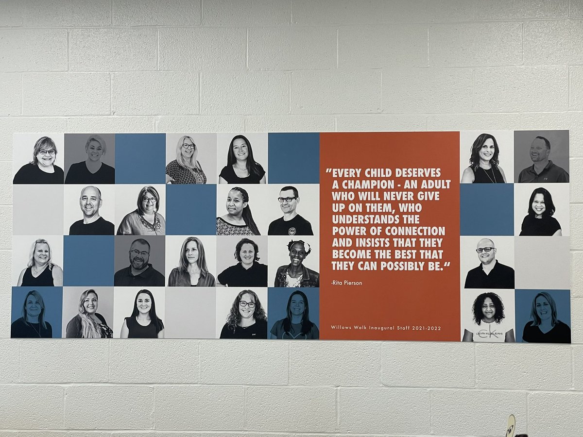 So excited to honour the amazing staff who have helped to bring Willows Walk to life. Their dedication to the students we serve is extraordinary. Thank you <a href="/carbonandcraft/">CHRISTINE COUSINS</a> creating this piece!
