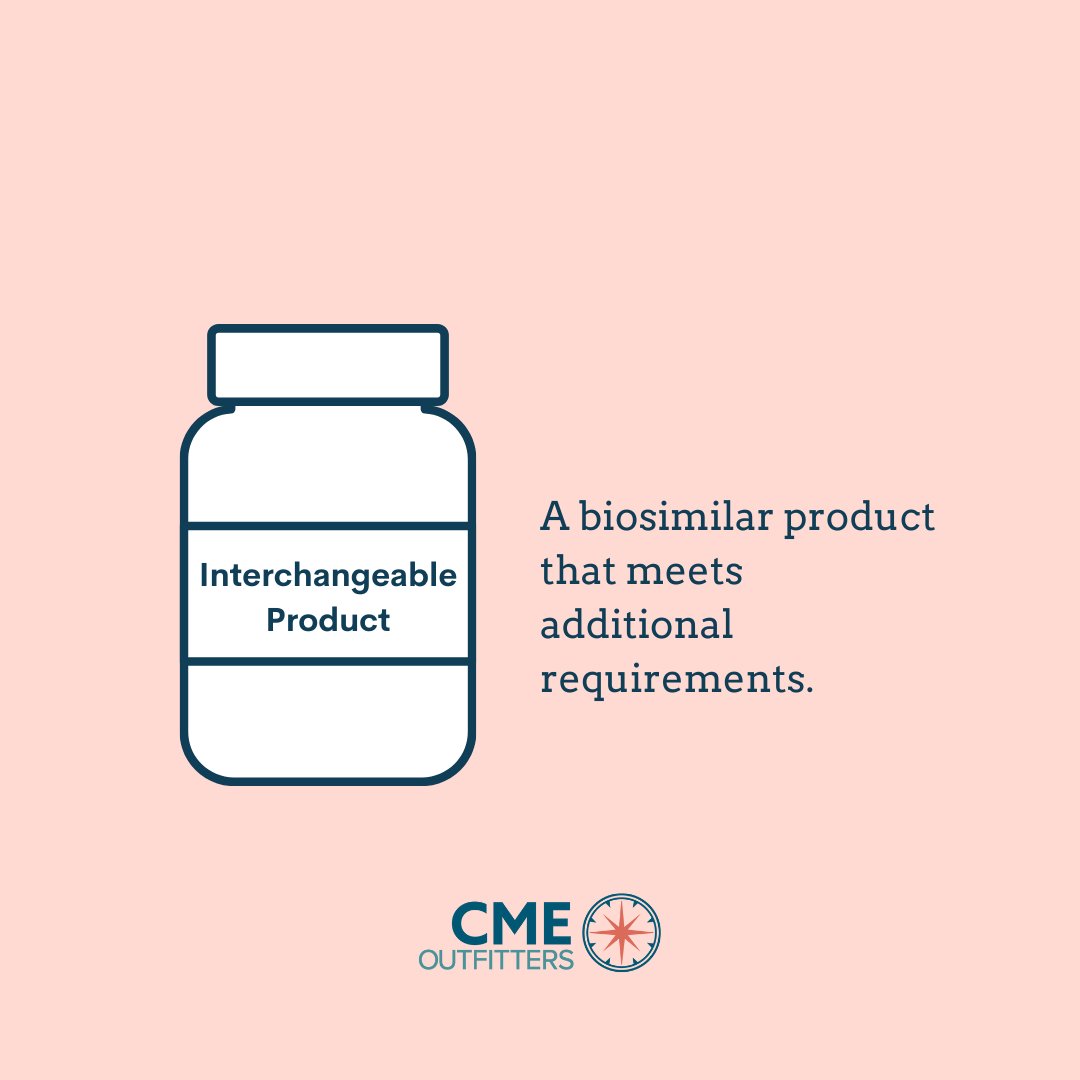 cmeoutfitters's tweet photo. 🔑 definitions of #ReferenceProduct, #BiosimilarProduct &amp; #InterchangeableProduct.

Join TODAY's Live Virtual Symposium @ #CCCongress22 w/ @EdwardLoftus2 @GI_PharmD @tinahamd 
🕓 6-7:30 PM ET
🔗 https://t.co/UPLOV46V0F
#GITwitter @WomeninEndo @drkeithsiau @MRegueiroMD @DCharabaty https://t.co/pFjcPqGkkp