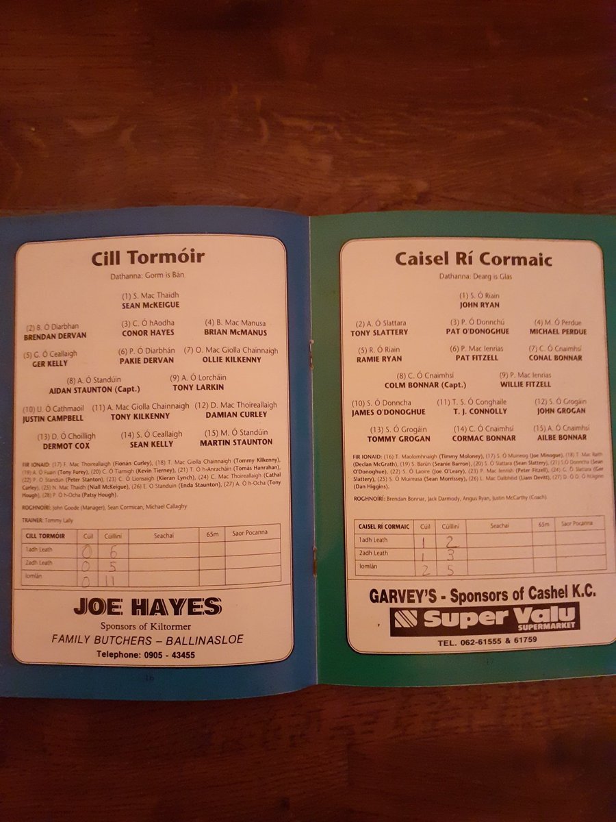 galway gaa programmes tweet media